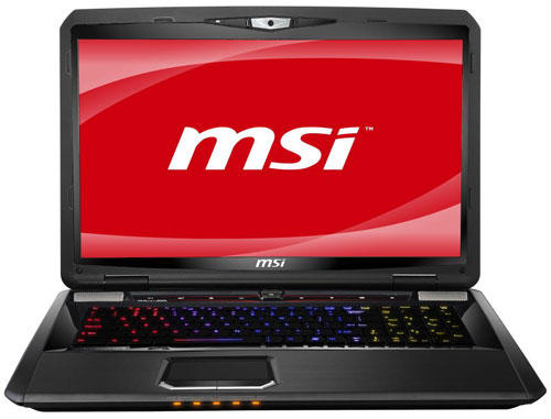 Игровое железо - MSI начала поставки игрового ноутбука GT780DX с GeForce GTX 570M на борту